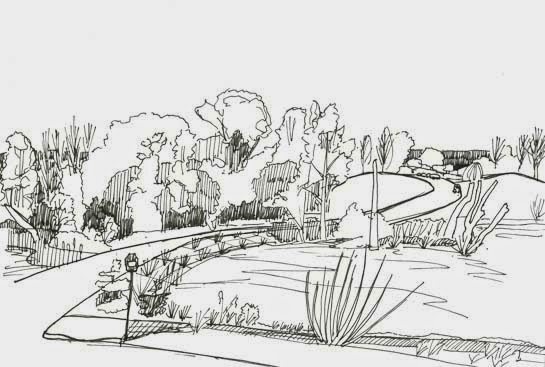 545x367 Urban Sketchers Seattle April Sketches - Park Sketch