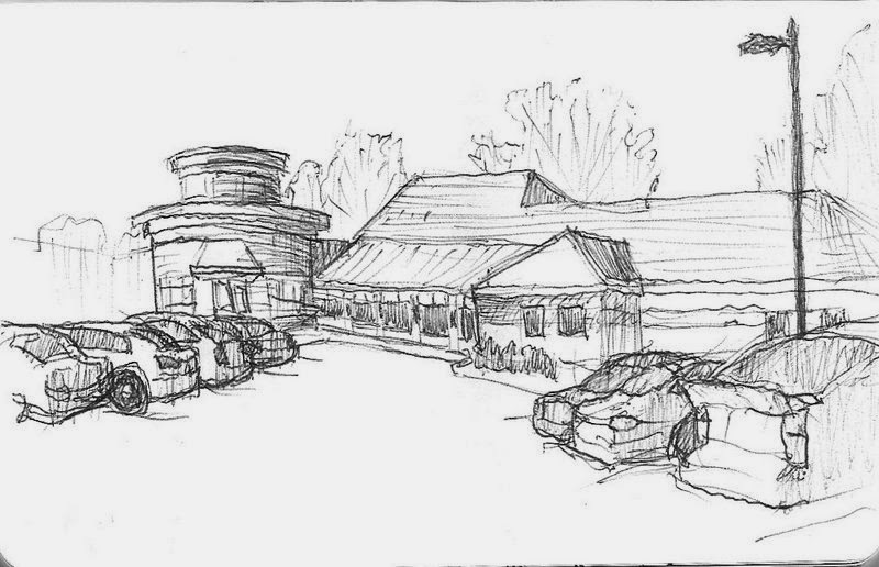 800x516 A Sketch By Steven Recent Sketches In My 3 12 X 5 12 - Parking Sketch