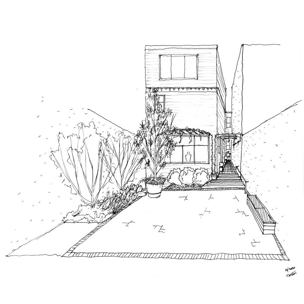 1000x1000 Design Amp Construction Process Moody Graham - Parking Sketch