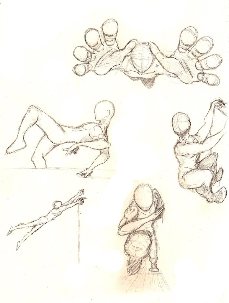 776x1028 Parkour Sketches By Atraga - Parkour Sketch