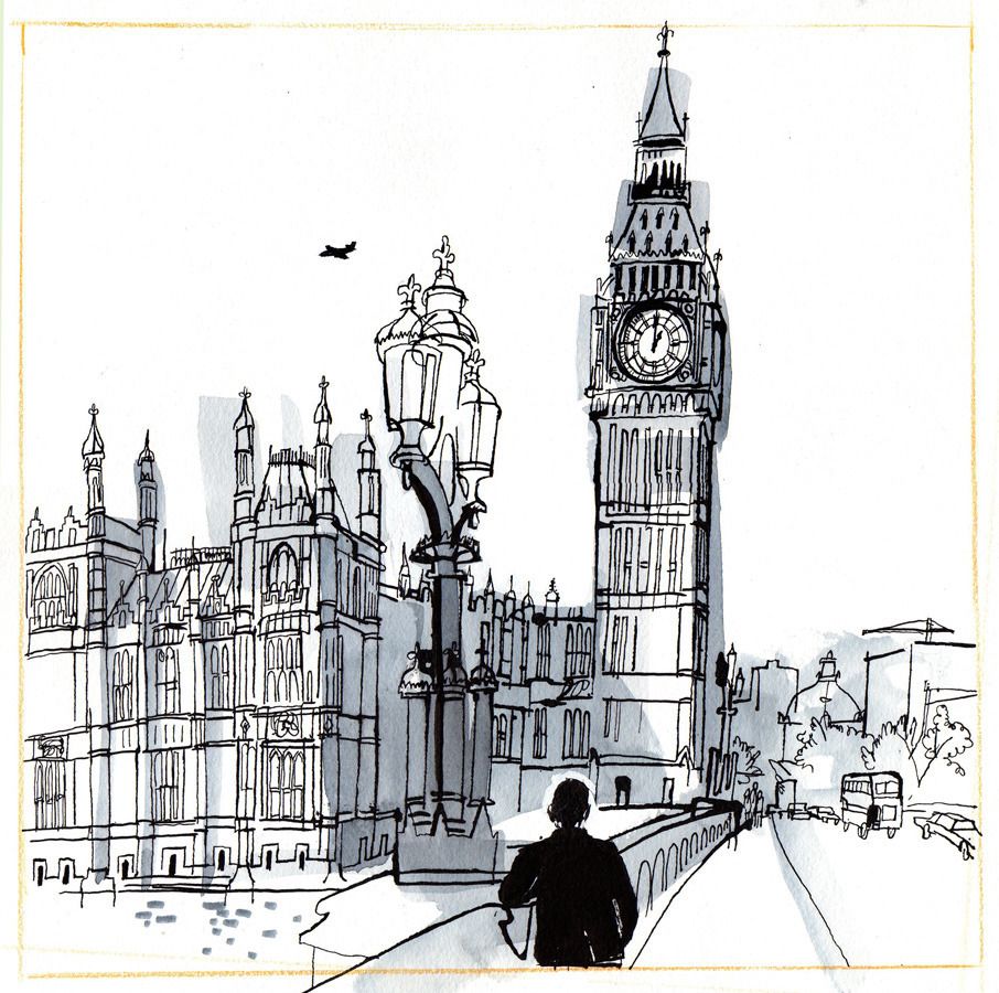 906x900 Image Of Houses Of Parliament Art Artist Journals Amp Sketchbooks - Parliament Sketch