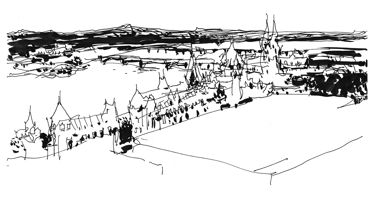 1200x668 Lining Up To Visit Parliament Citizen Sketcher - Parliament Sketch