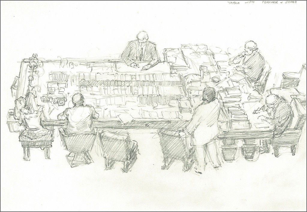 1024x707 Sketches Of The Parliament By Tom Thompson Museum Of Australian - Parliament Sketch