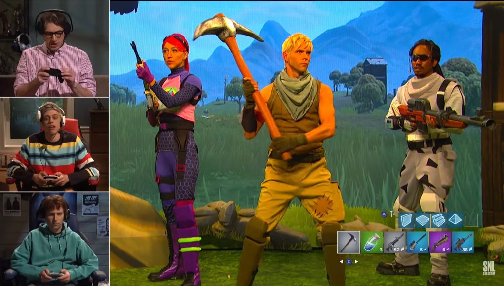 1021x580 Saturday Night Live Parody Fortnite In Hilarious New Sketch - Parody Sketch