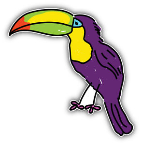 294x300 Parrot Sketch Car Bumper Sticker Decal 5' X 5' Ebay - Parrot Sketch