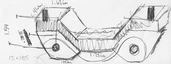 590x220 Rough Sketch To Finished Part Bamber Engineering - Part Sketch