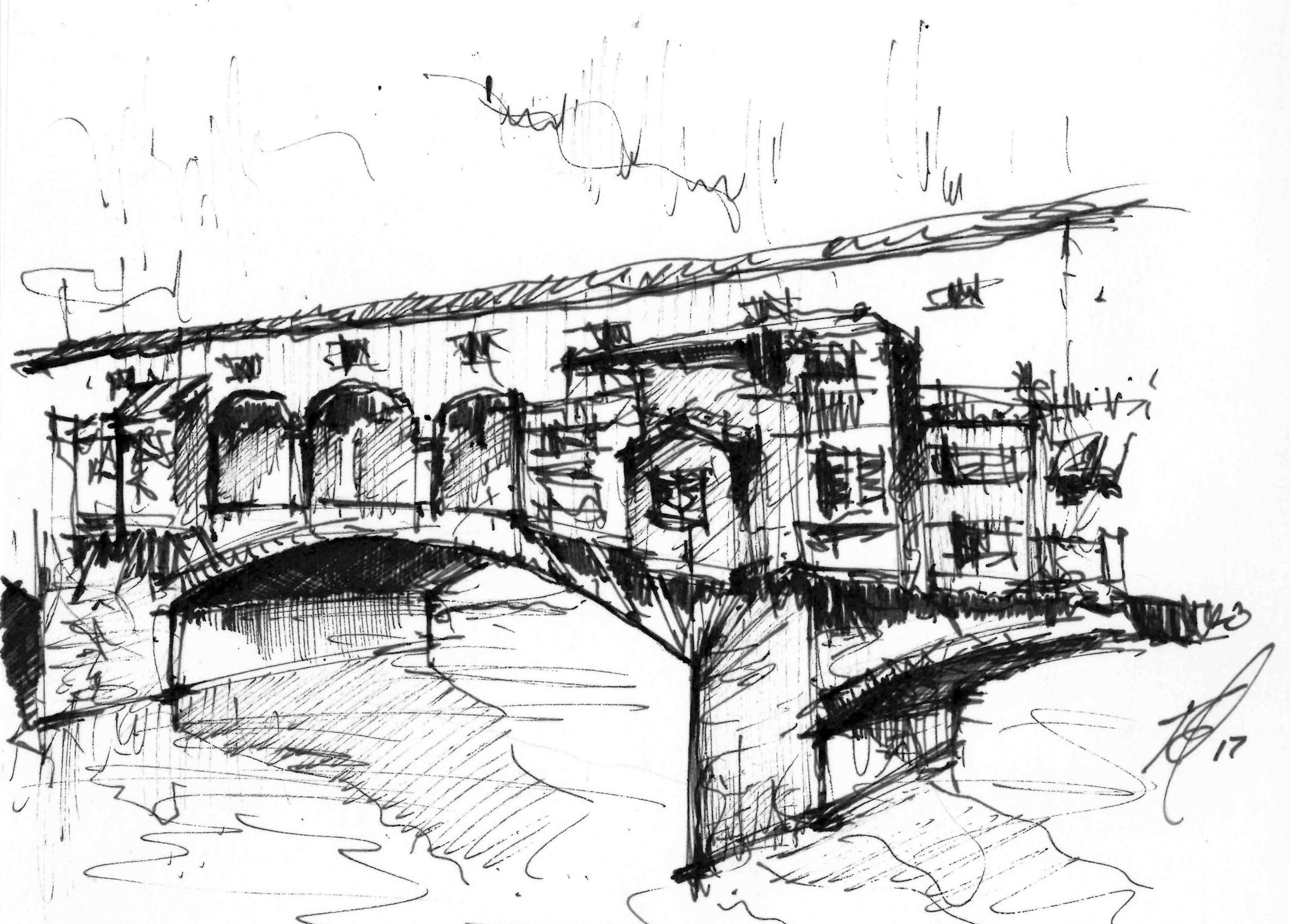 2400x1719 The Lost Art Of Sketching Architectural Model Making Part 1 - Part Sketch