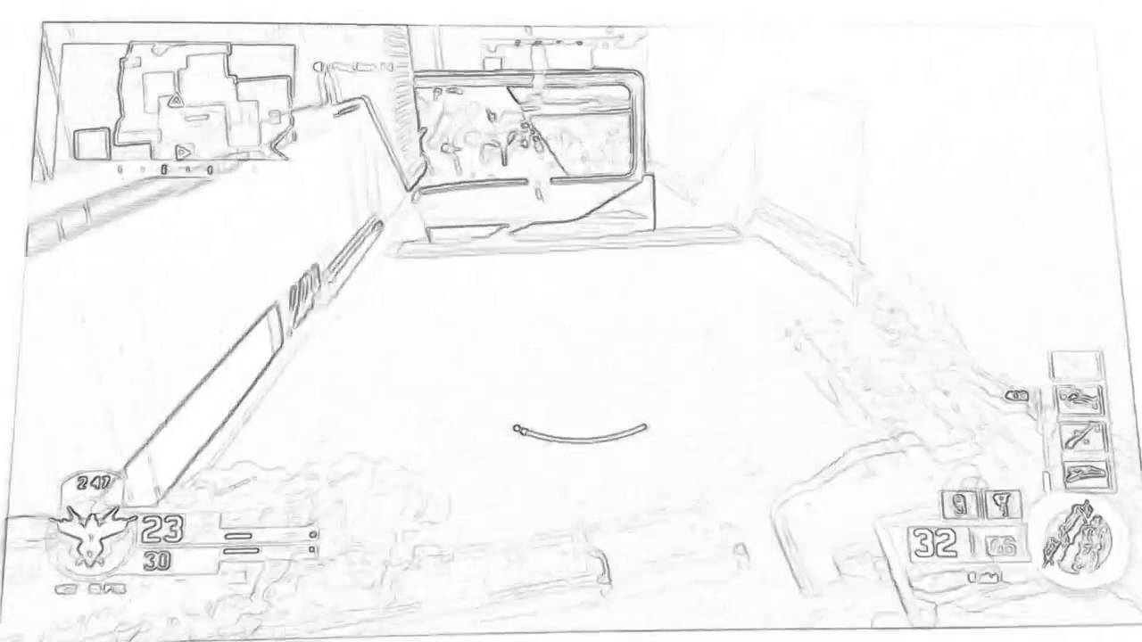 1280x720 Parti A La Kuda En Sketch - Parti Sketch