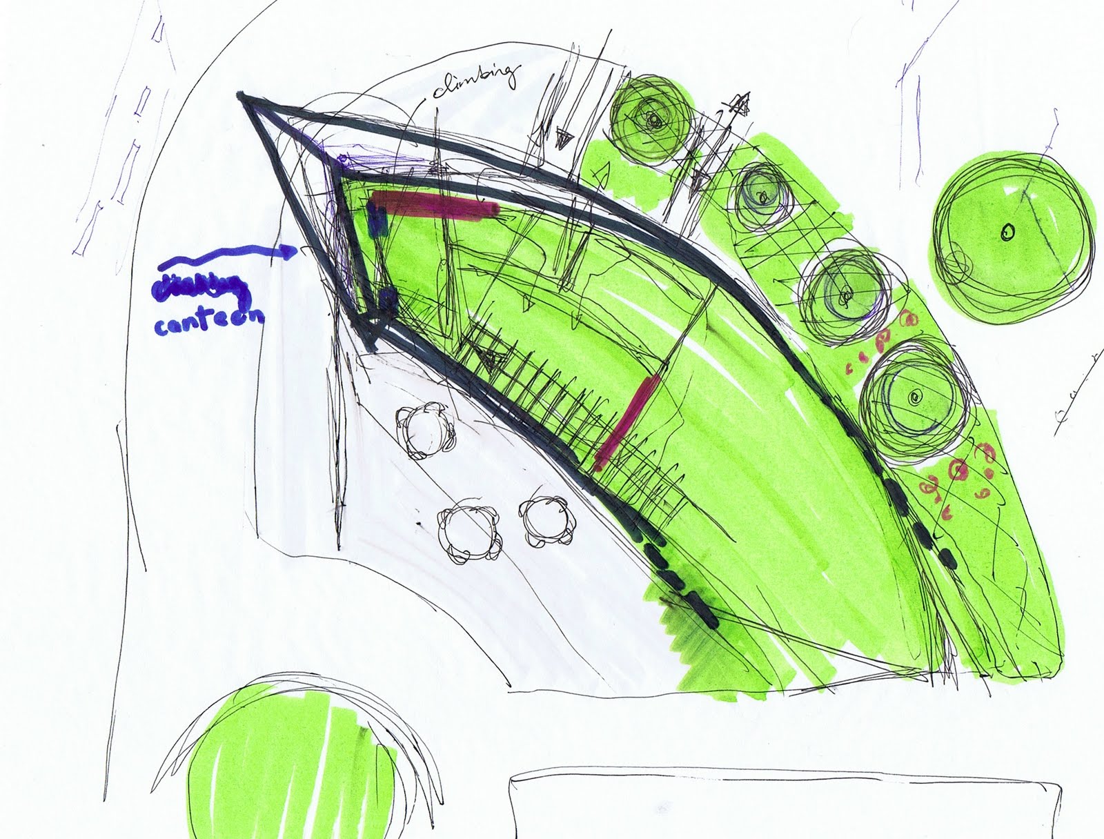 1600x1216 Borden Park Pavilion - Parti Sketch