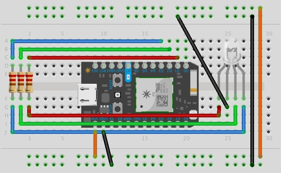 918x566 Photon And Rgb Led Sketch - Particle Sketch