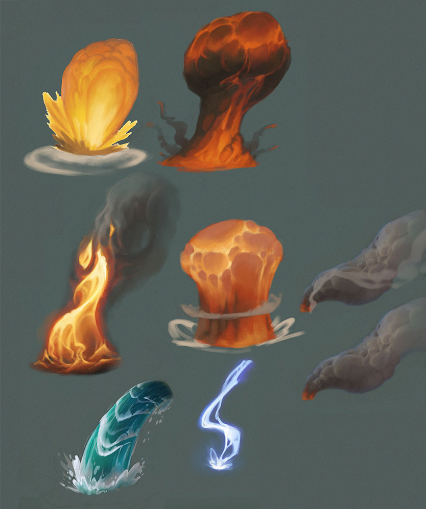 834x997 Week 5 Vfx Amp Particle Studies - Particle Sketch