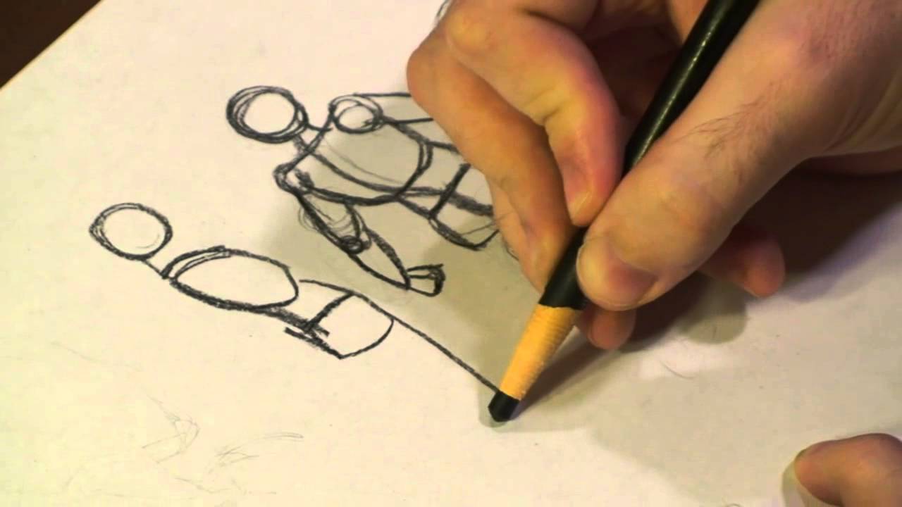 1280x720 How To Draw Human Body Parts - Parts Of The Body Sketch