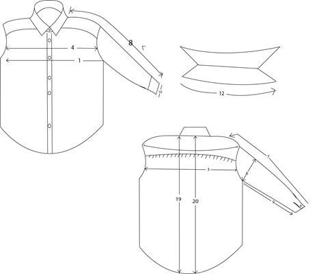 470x400 Study Of Standard Body Measurement With Sketch - Parts Of The Body Sketch