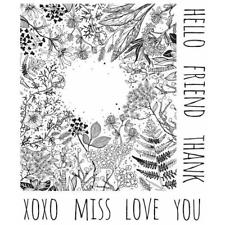 225x225 Tim Holtz Mounted Red Rubber Stamp 4x4 Party Hat Sketch - Party Hat Sketch