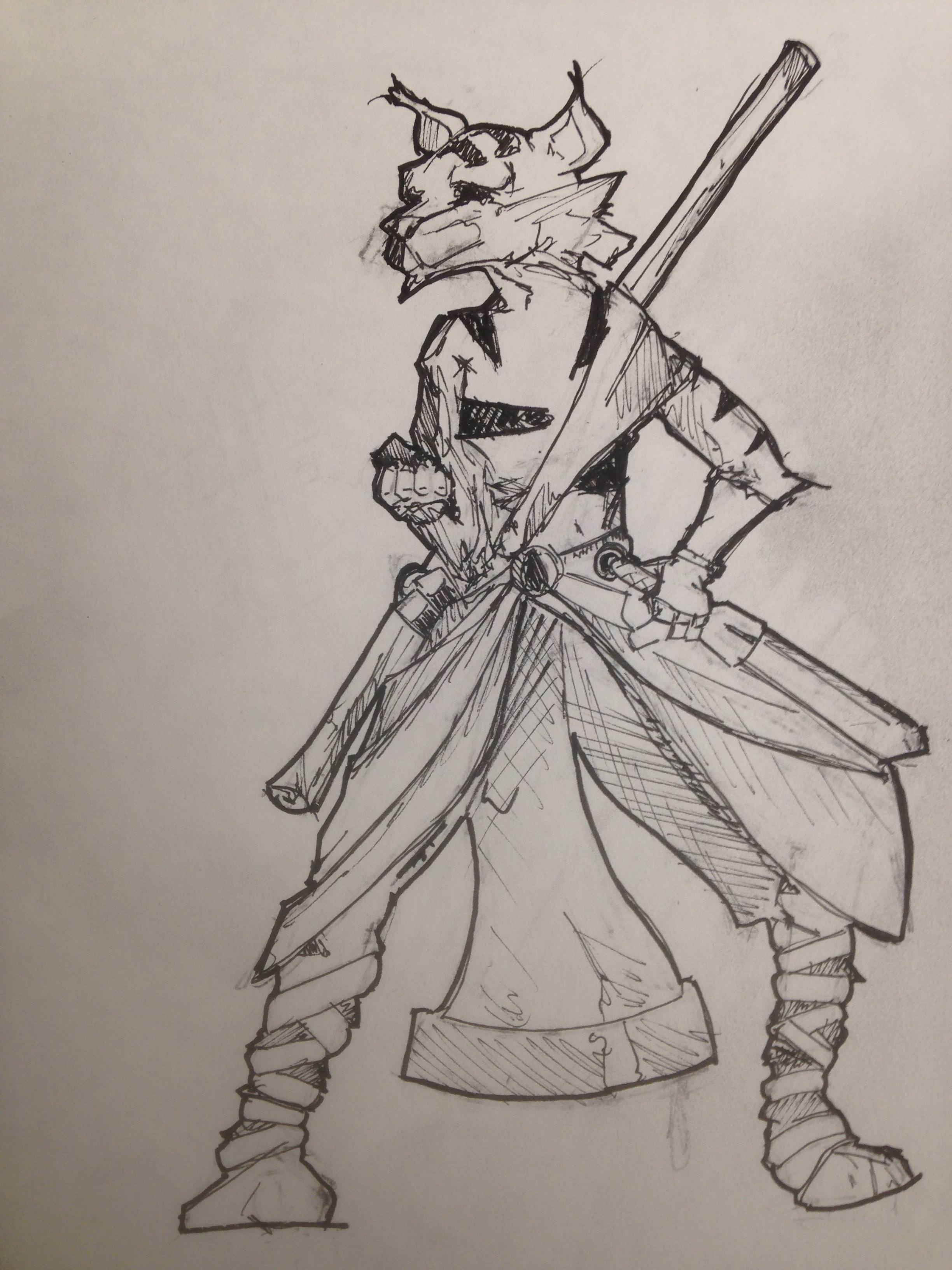 2448x3264 Dnd Party Sketches. - Party Sketch