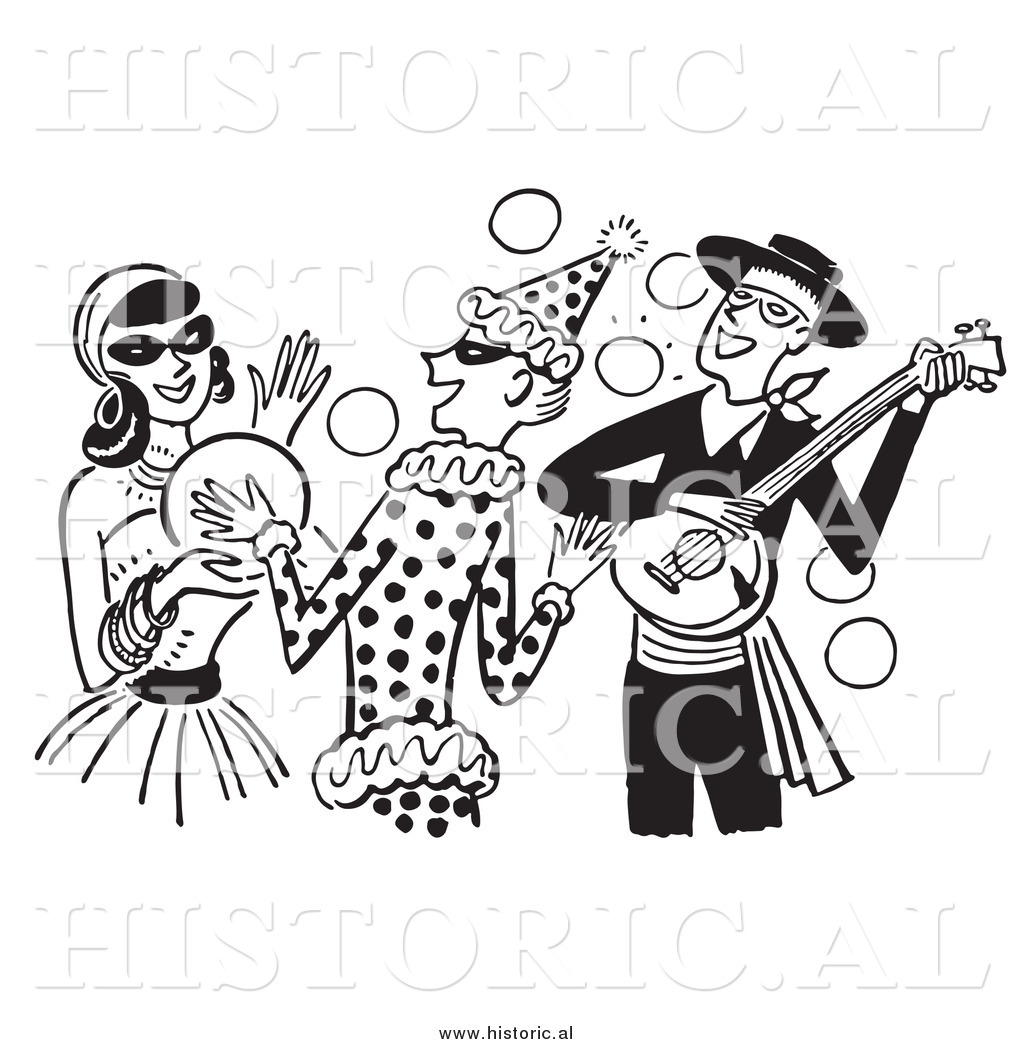 1024x1044 Free Clipart Of People Having A Party Sketch - Party Sketch