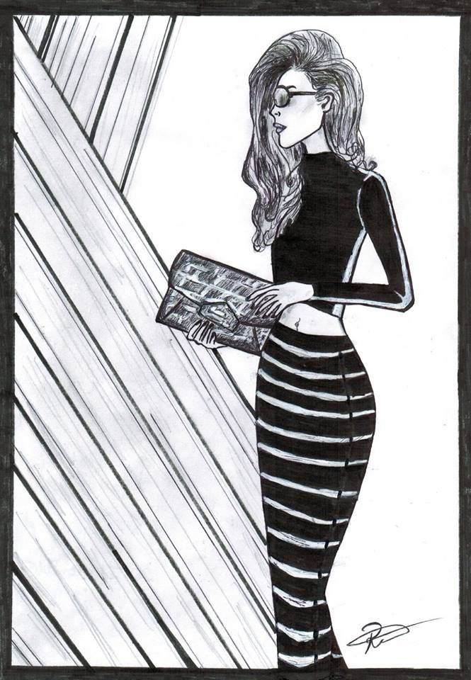 665x960 Drawing - Passion Sketch