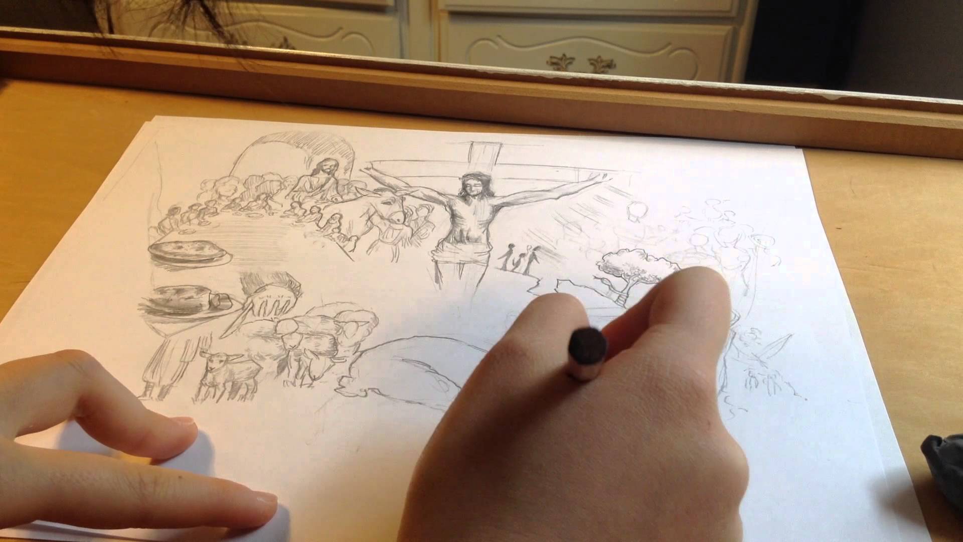 1920x1080 Group 2 Bible Project - Passover Sketch