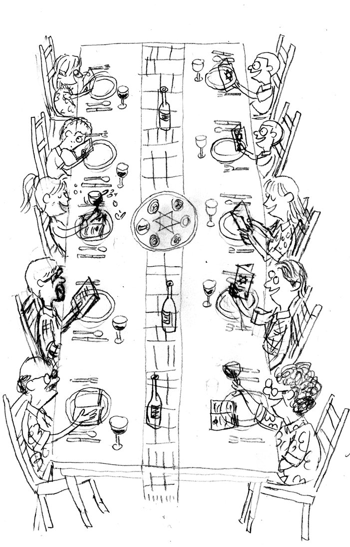 701x1095 Matthewcordellblogs August 2009 - Passover Sketch