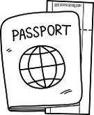 135x165 Passport Stock Vectors - Passport Sketch