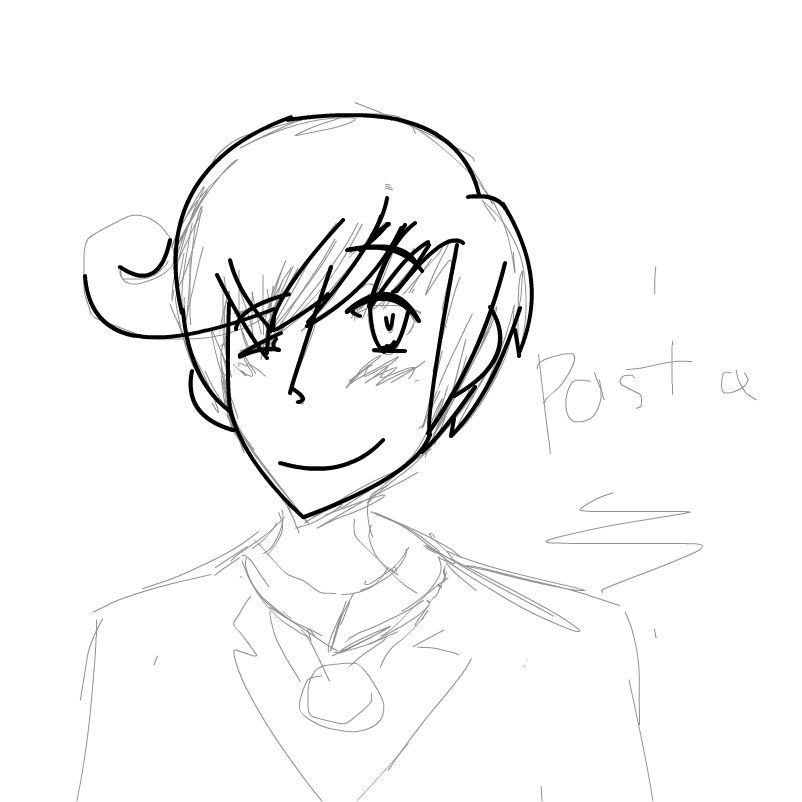 802x802 Here Have A Cute Human Pasta Sketch ~pasta - Pasta Sketch