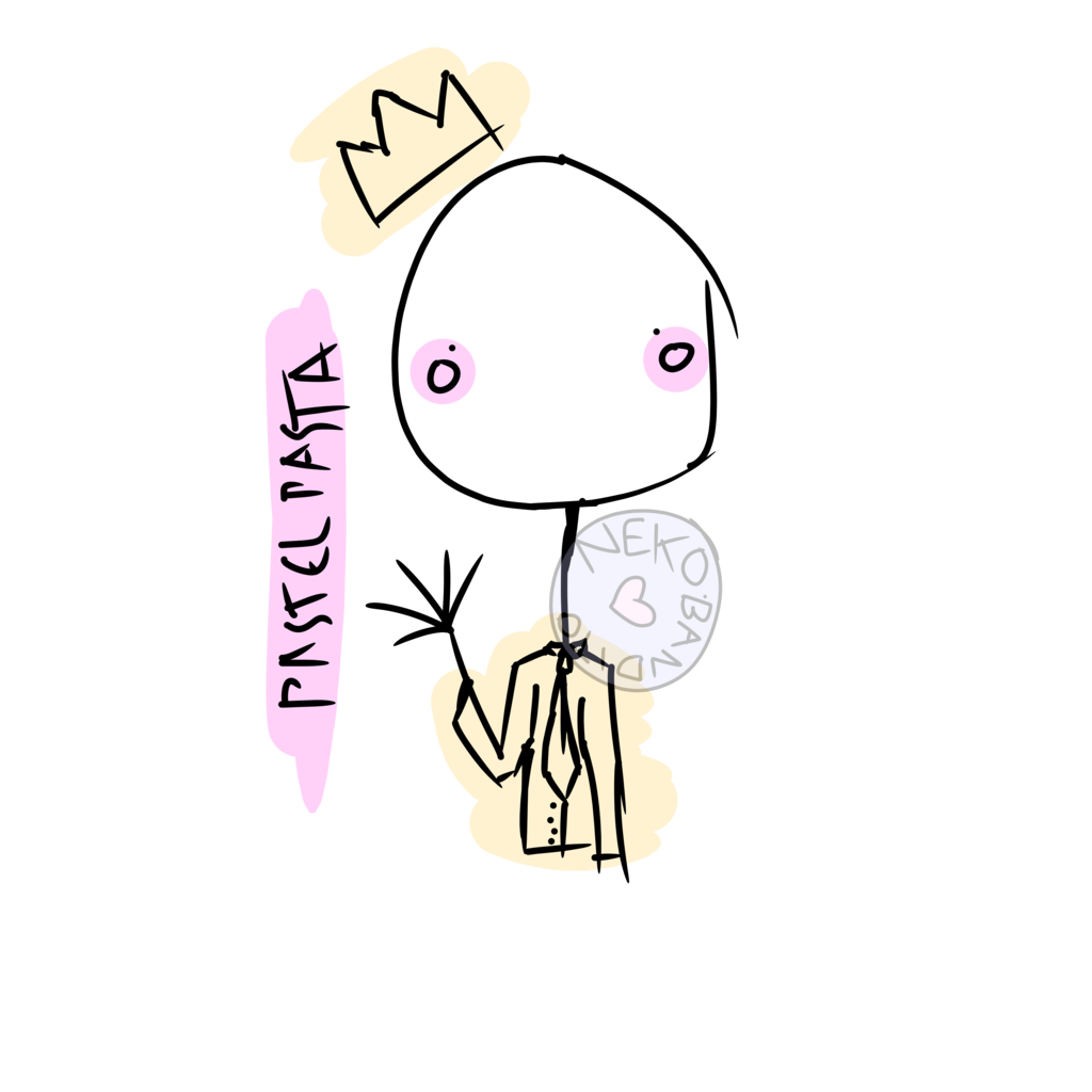 1024x1024 Pastel Pasta - Pasta Sketch