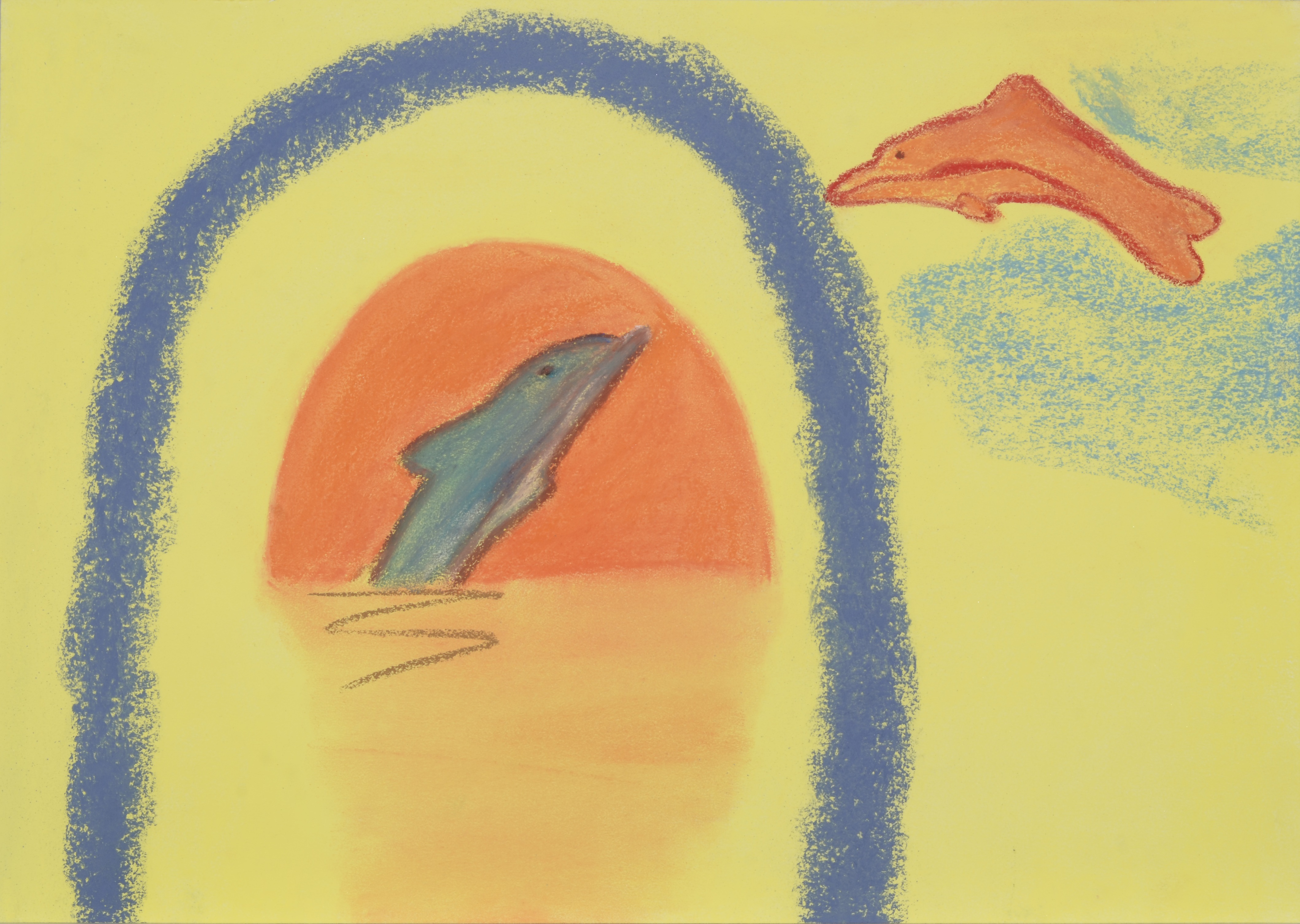 4236x3012 Free Images Wing, Color, Yellow, Painting, Sketch, Drawing - Pastel Color Sketch