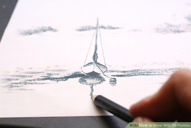 728x486 3 Ways To Draw With Oil Pastels - Pastel Color Sketch