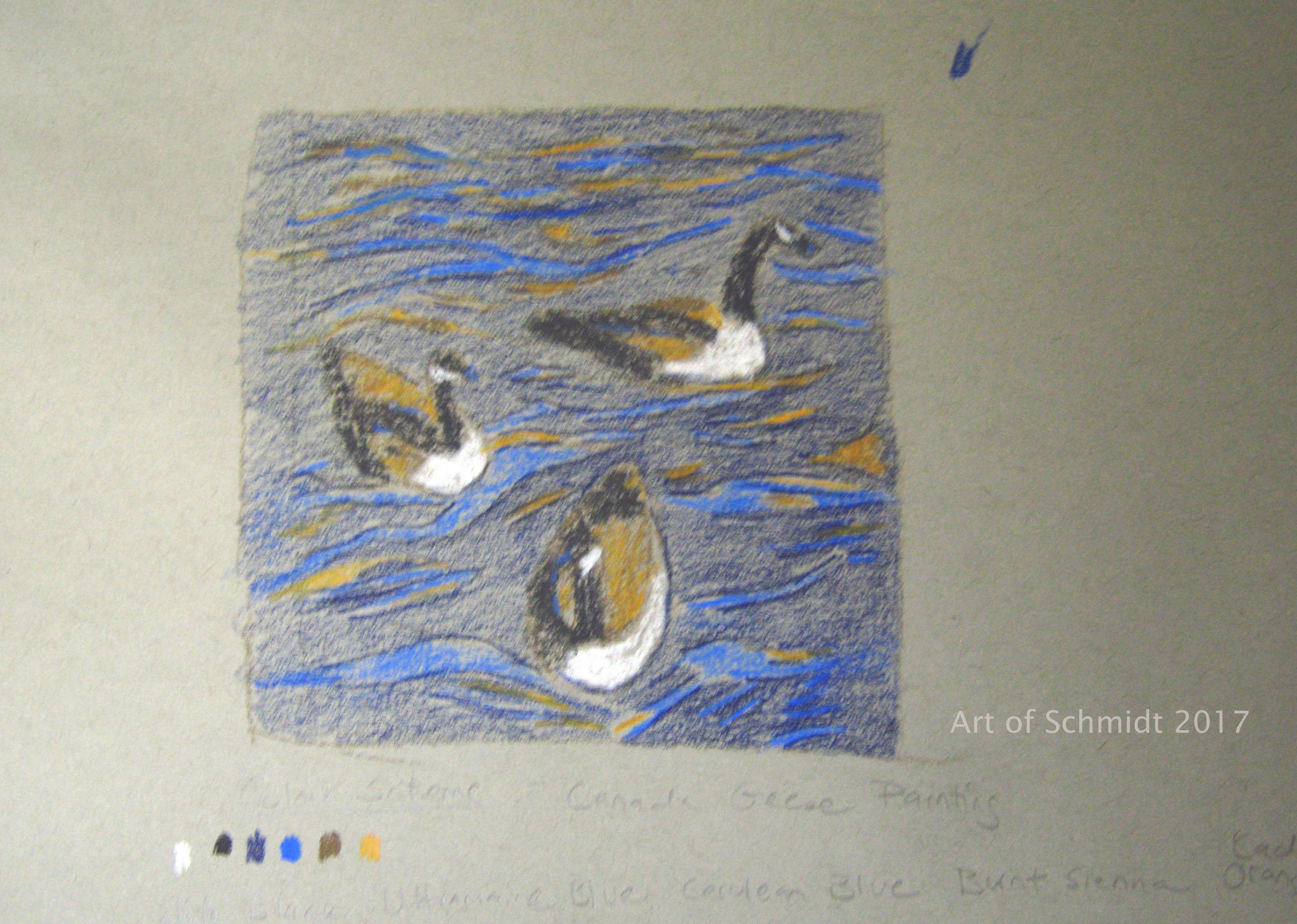 3185x2270 Color Sketch In Pastel Art Of Schmidt - Pastel Color Sketch