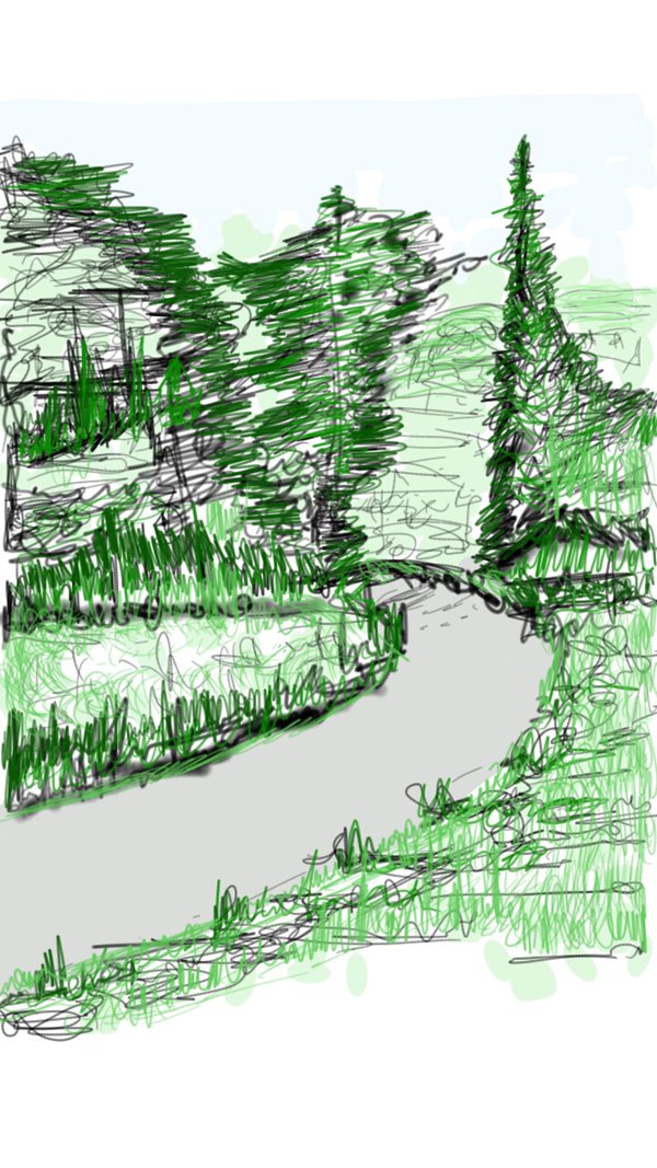 600x1067 Pathway Sketch By Samjm9 - Pathway Sketch