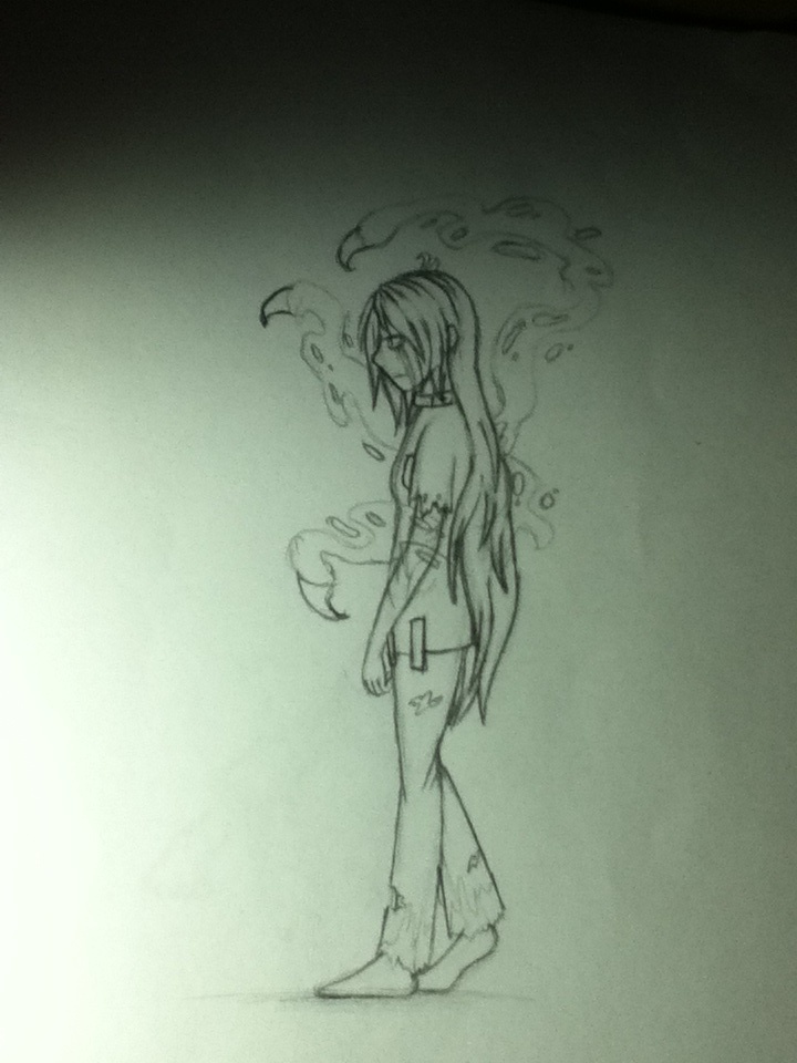 720x960 Patient X Sketch . By Glitched Artist - Patient Sketch