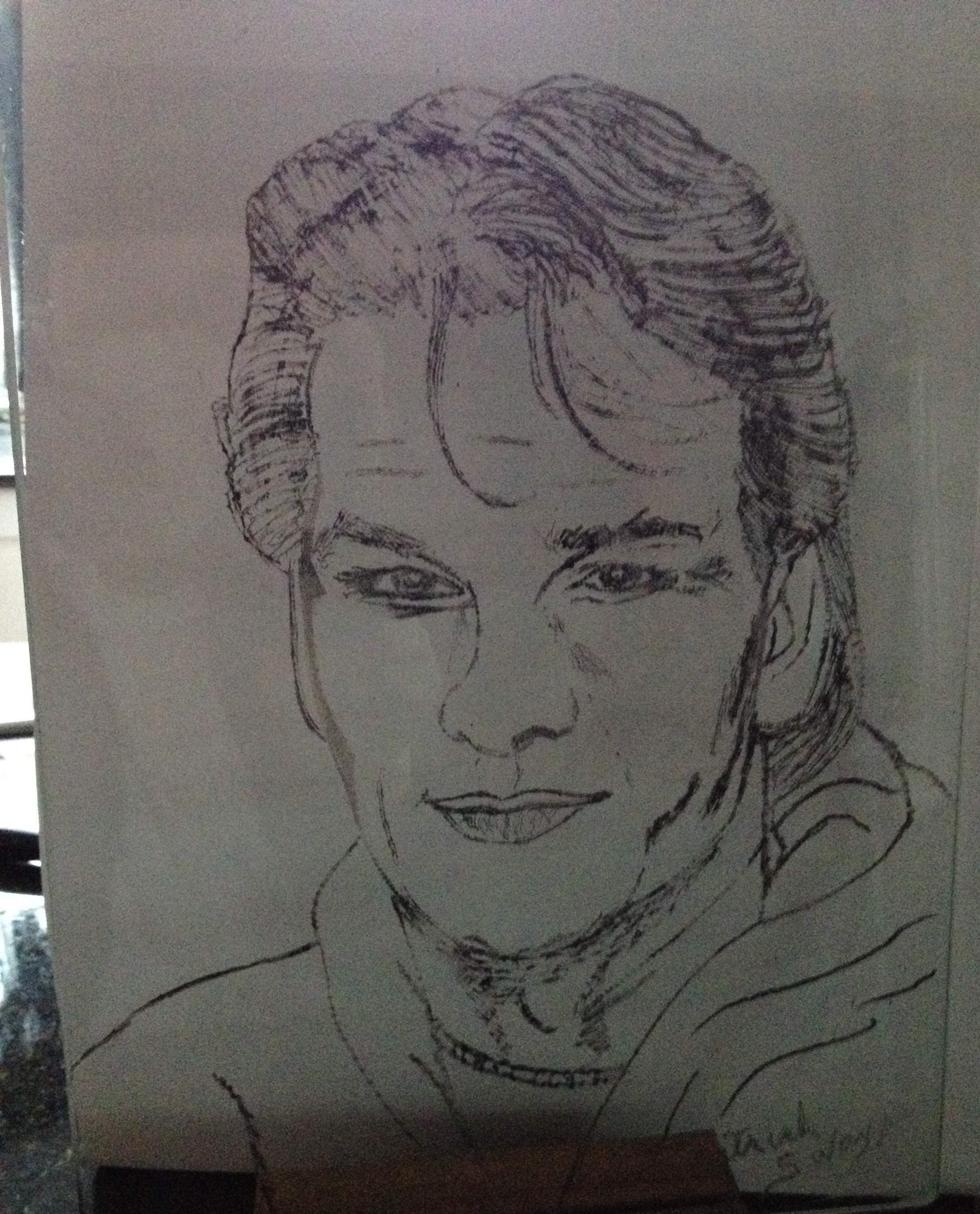 2216x2744 Patrick Swayze By Christian Goulet - Patrick Swayze Sketch