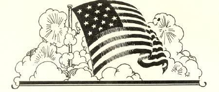 450x190 The Saurus Press Free Vintage Military And Patriotic Clipart - Patriotic Sketches