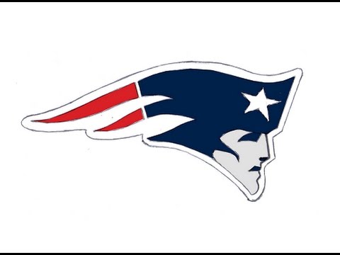 480x360 How To Draw The New England Patriots Logo (Colored) - Patriots Logo Sketch