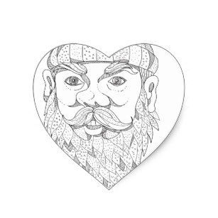 307x307 Lumberjack Paul Bunyan Stickers Zazzle - Paul Bunyan Sketch
