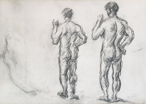 500x357 Paul Cezanne Fine Art Prints Canvas, Paper Amp Poster - Paul Cezanne Sketches