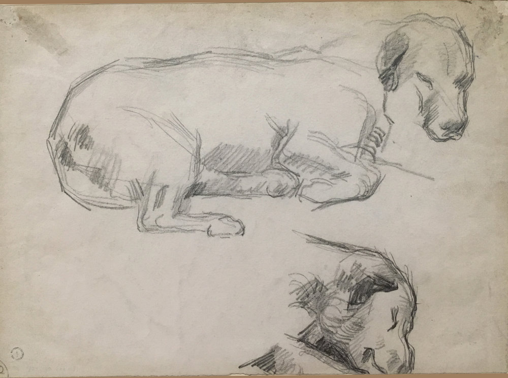 1000x744 Paul Drawings Jeannine Cook - Paul Cezanne Sketches