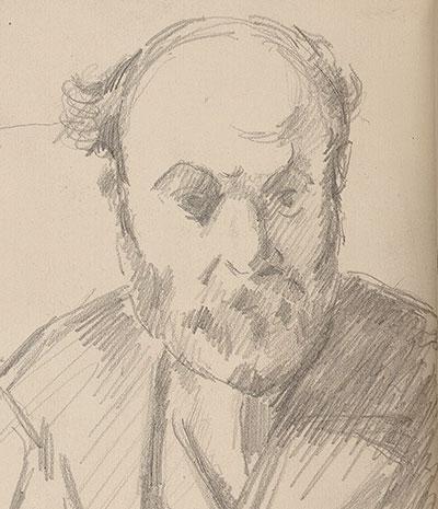 400x465 Paul Sketchbook The Morgan Library Amp Museum Online - Paul Cezanne Sketches