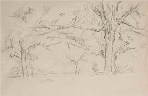 570x372 Artwork By Paul - Paul Cezanne Sketches