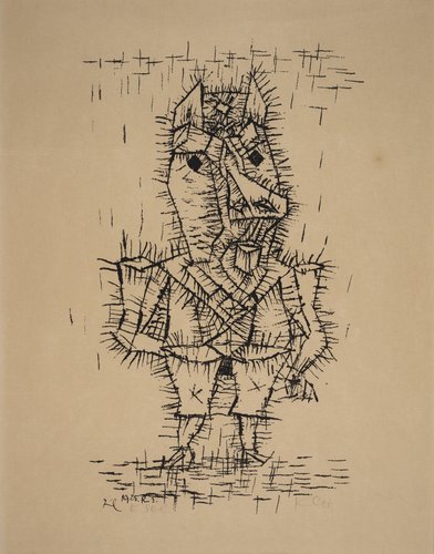 392x500 Paul Klee, Sibylle (Sibyl), 1934 Sfmoma - Paul Klee Sketches