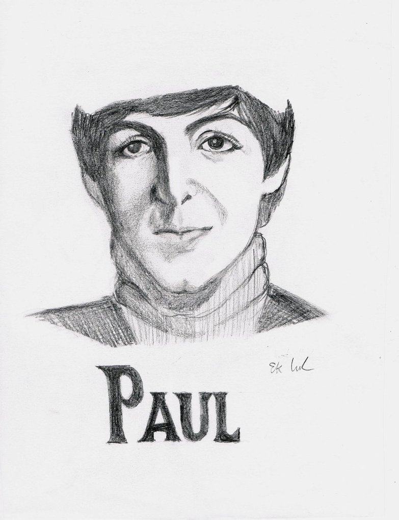 783x1020 Paul Mccartney Sketch By Kumiko1995 - Paul Mccartney Sketch