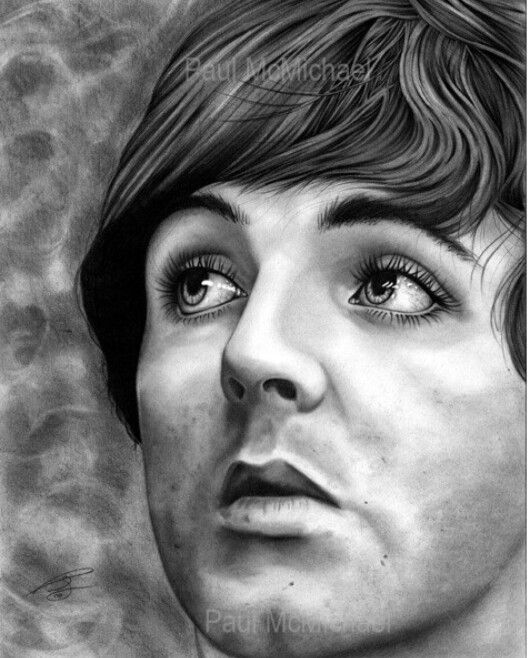 528x658 Paul Mccartney Pencil Sketch Face Sketches Paul - Paul Mccartney Sketch