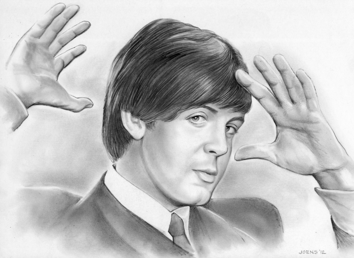 1138x829 Sketch Of The Day Sir Paul Mccartney - Paul Mccartney Sketch