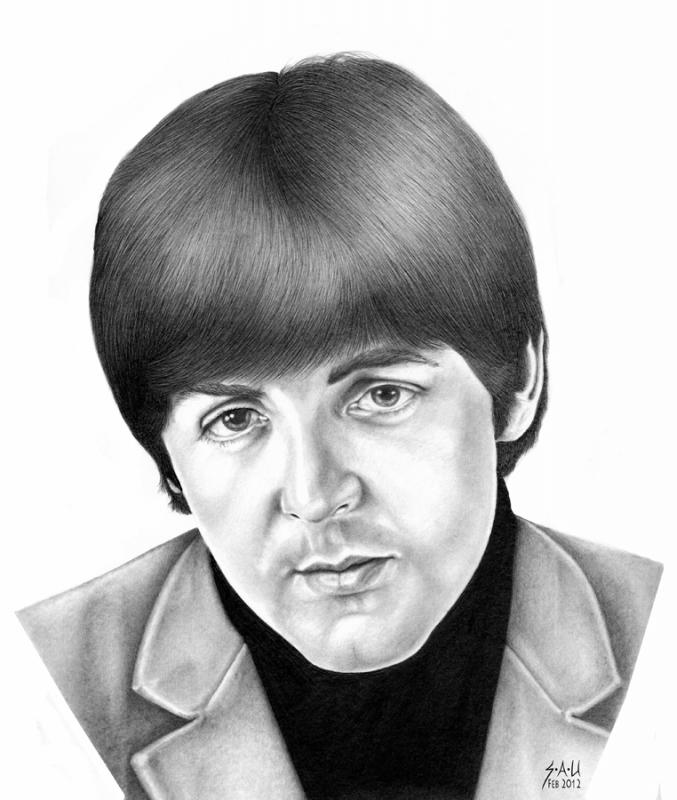 Paul Mccartney Sketch At Explore Collection Of Paul Mccartney Sketch