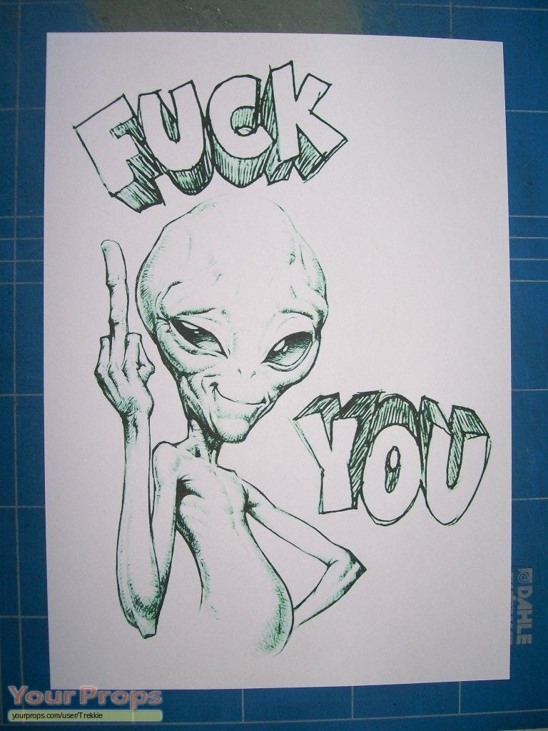 768x1024 Paul Paul Sketch Replica Movie Prop - Paul Sketch