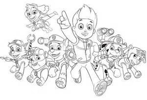 300x205 Paw Patrol Coloring Pages Kids Sketch Template Kerst - Paw Patrol Sketch