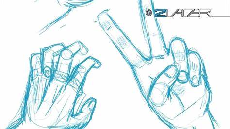 474x266 Peace Sign Hand Anime. Peace Sign Hand 06162010 By Bigkingcatcher - Peace Hand Sketch