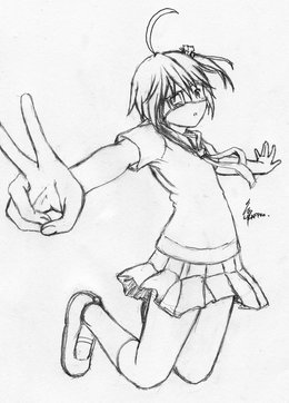 260x362 Download Peace Sign Pose Drawing Clipart Drawing Sketch Clipart - Peace Sign Sketch