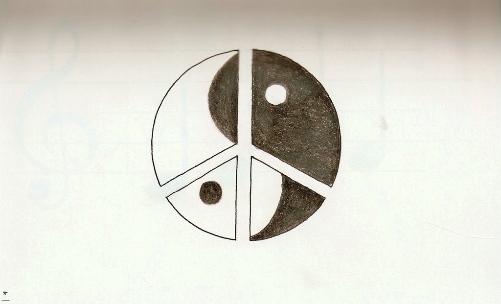 1024x621 Sketch Peace By Trooper1212 - Peace Sketch