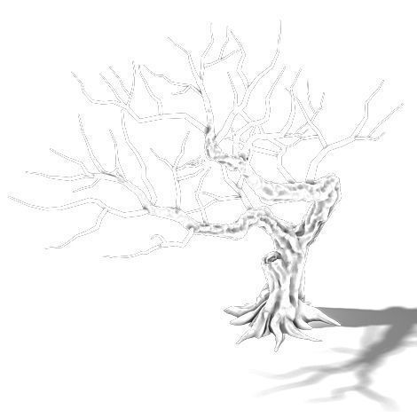 470x470 Peach Blossom Island - Peach Tree Sketch